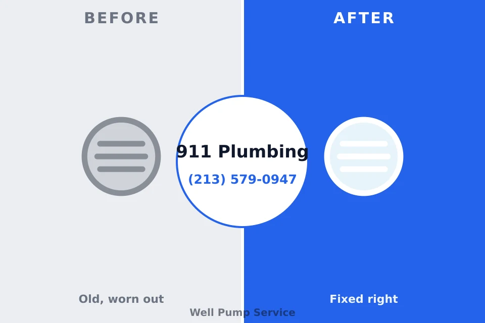 Before and after: plumbing company Benson, MN